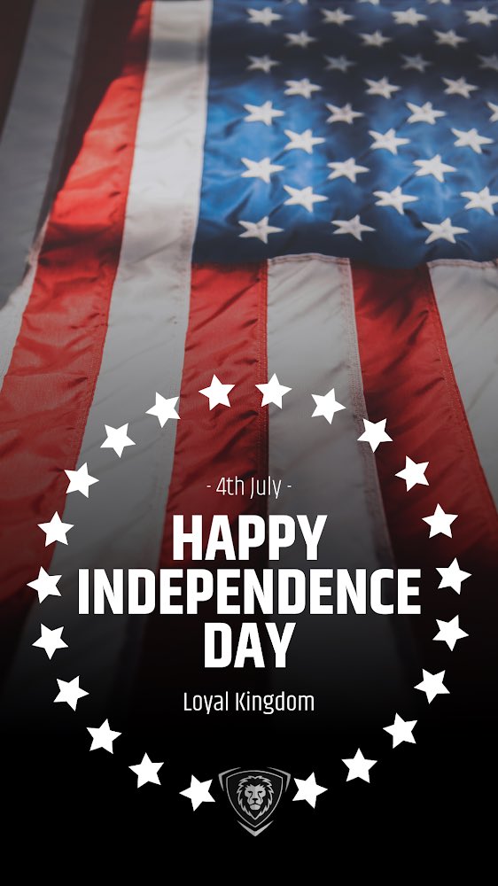 kingdom_loyal's tweet photo. Happy Independence Day ! #July4th2022 https://t.co/WDle3sw56n