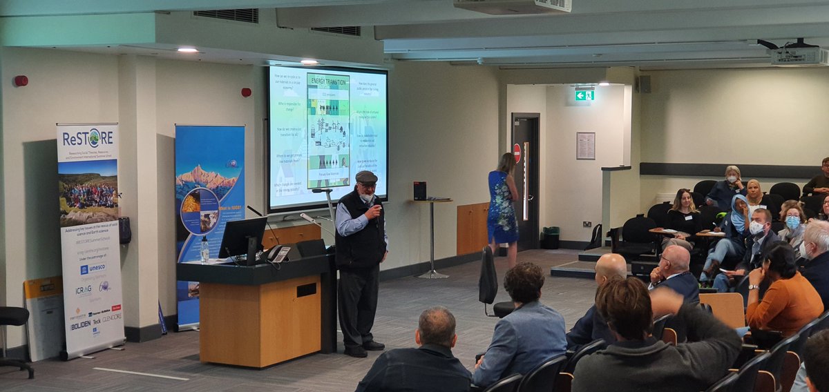 We are up and running at #RestoreSummerSchool welcoming particpiants from all over the globe to <a href="/ucddublin/">University College Dublin</a> with some words from ReSToRE Director Geertje Schuitema and iCRAG Director Murray Hitzman icrag-centre.org/restore/