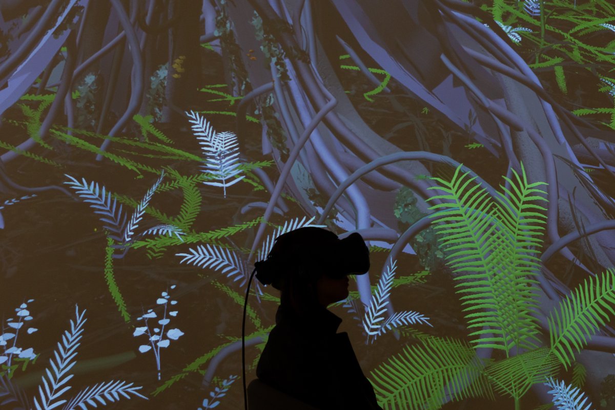 There's still time to check out our #AlternateRealities exhibition at @site_gallery - the exhibition continues until 24 July 💫 Enjoy 15 works ranging from moving image, installation, game and #VirtualReality experiences. Free and open to all. More info: bit.ly/3IkaHIE