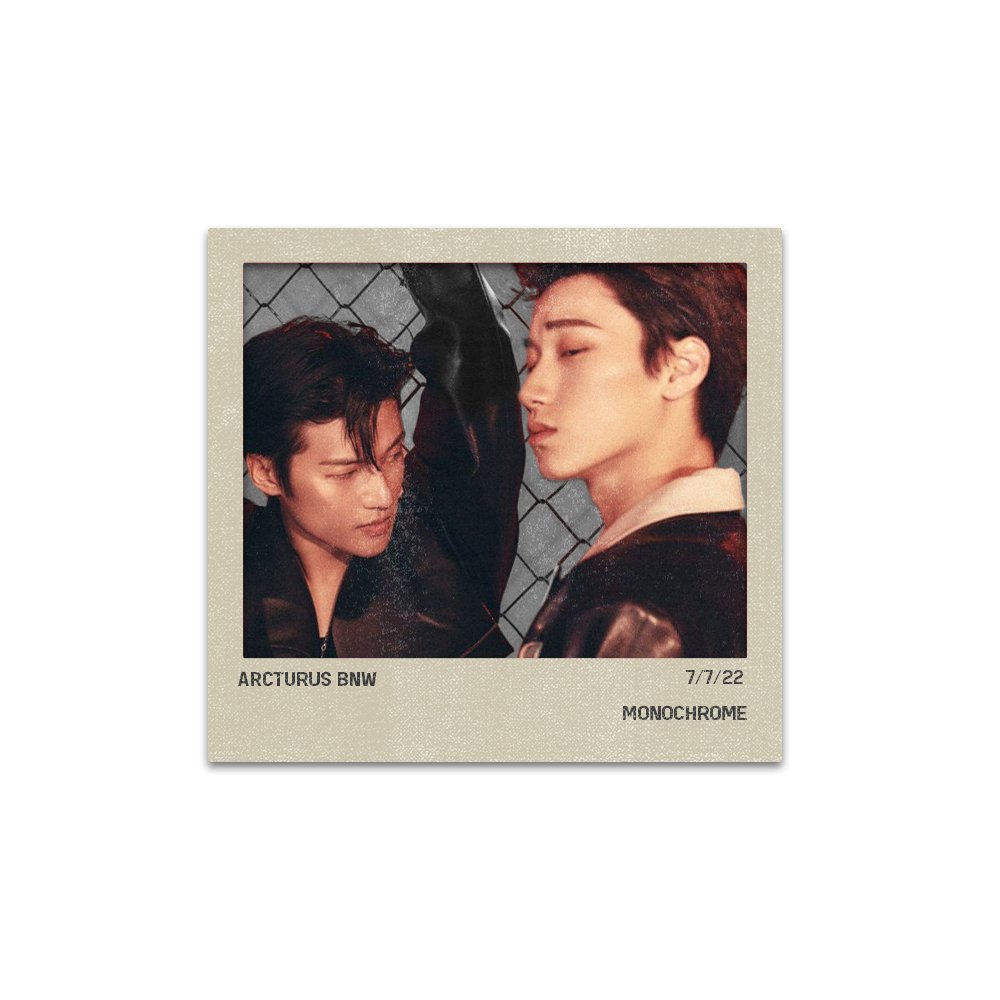 ㅤ
ㅤ
ARCTURUS (아크튜러즈) BNW COMEBACK  
THE THIRD MINI ALBUM "MONOCHROME"

Group Image Teaser. #BOOM #WOOJAE 
Released. >> 2022.07.07

#ARCTURUS_BNW #MONOCHROME
ㅤ
ㅤ