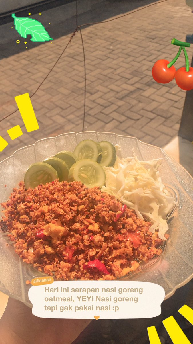 RUMROIJEN's tweet photo. ‼️ 1001 OATMEAL HACKS ‼️

Solusi ngolah oatmeal biar diet gak gitu-gitu aja, enggak eneg, dan pastinya rendah kalori! 🙆🏻‍♀️🥗

THREAD BELOW ⬇️ https://t.co/dryvzpEBR6