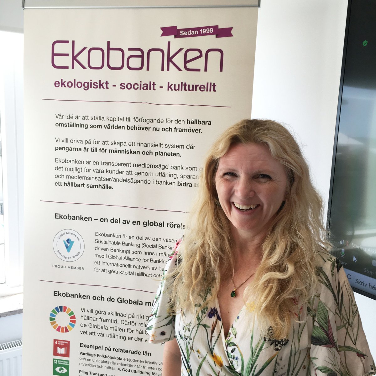 Ekobanken är på plats i Almedalen - plats D-huset, Uppsala universitet, Kaserngatan 1 (rum D-24).