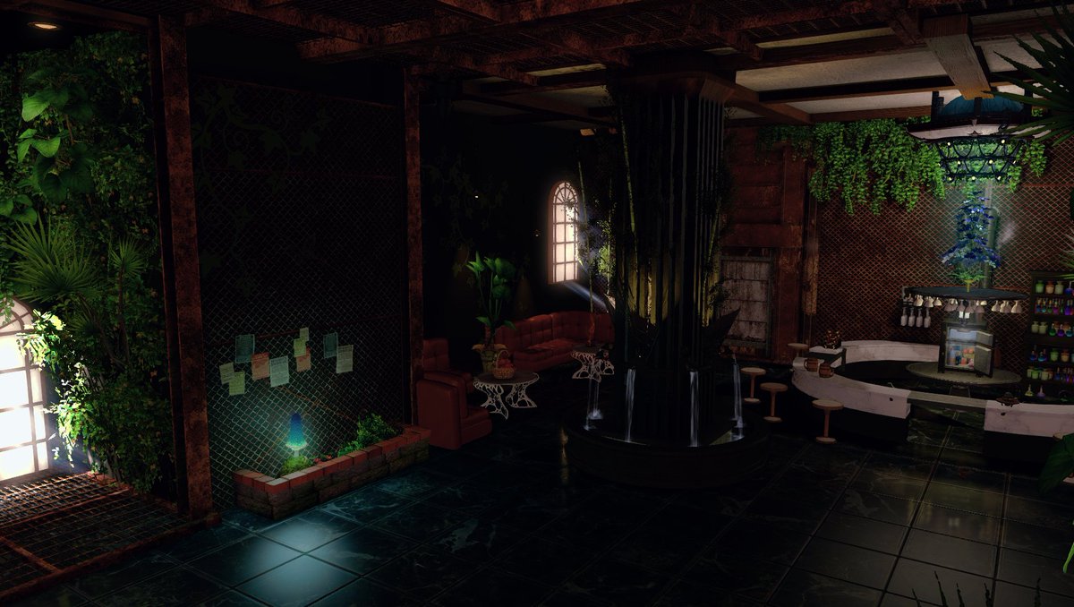 cinnamon__bunn's tweet photo. Hey, it's been a while. Lots of stuff happened and it broke me so bad, that I quit the game for a few months. But now I'm trying to recover and get back to gposing. It's a promise. Look what I've made in a week after my return! A whole clubhouse hehe https://t.co/J6m0LEiX3L