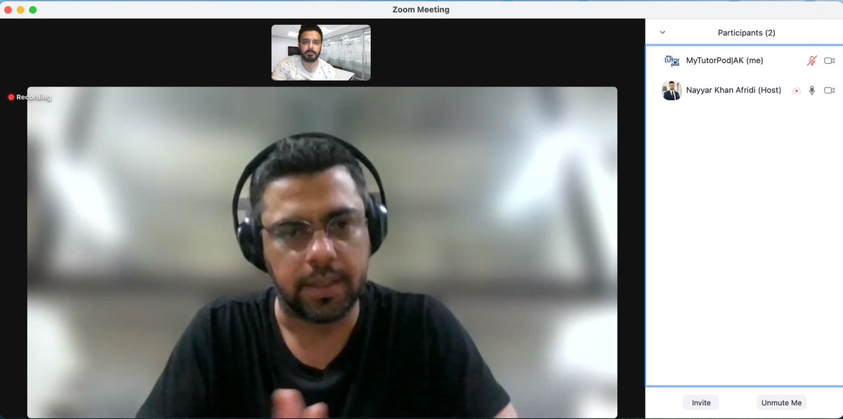 Insightful session with Nayyar Afridi from KiwiTech on how they are helping startups in technology and raising funds.

We also discussed how KiwiTech can help <a href="/mytutorpod/">MyTutorPod</a>  to scale up further and raise funding.

#edtech #event #onlineeducation #learning #networking