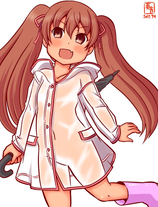「ほらほら、こっちよ! おにさんこちら♪」

#艦これ版深夜の真剣お絵描き60分一本勝負
#艦これ版真剣お絵描き60分一本勝負_20220704
#リベッチオ 