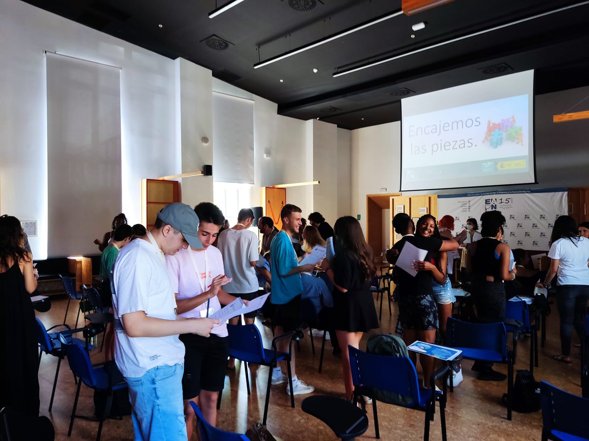 ArrabalAID's tweet photo. Jóvenes de la @E2OEspana participan en la primera jornada del #encuentro estatal de diálogo estructurado en #madrid organizado por la @EAPNes donde entidades nacionales  realizan actividades de mejora juvenil #vozjoven https://t.co/Unz5kAGSvi