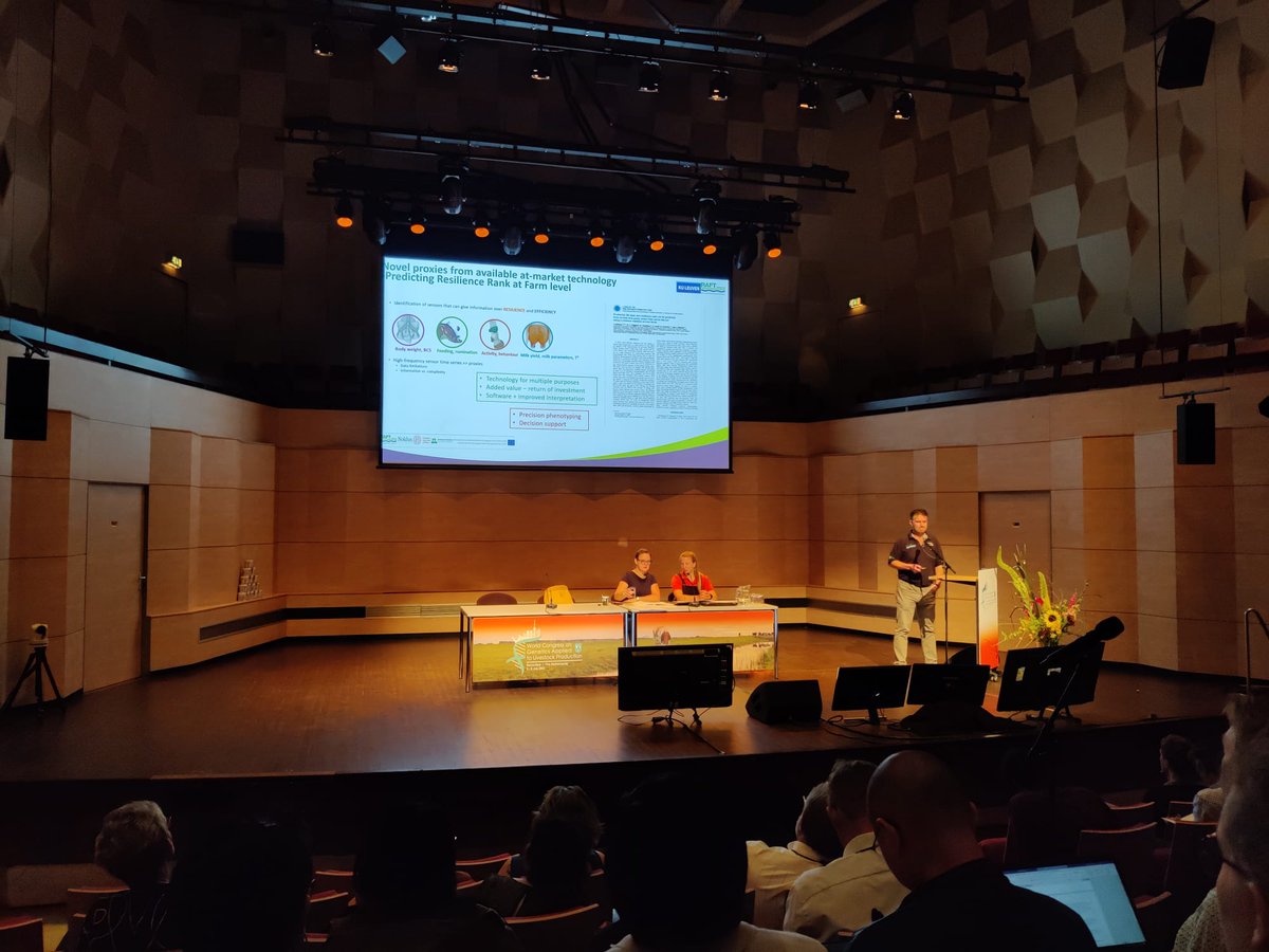 Present at the <a href="/wcgalp2022/">WCGALP2022</a> conference in Rotterdam! The first session chaired by our one and only <a href="/InesAdriaens/">Ines Adriaens</a>  and Christine Baes was already a success! Great to hear about all the research that is going on in Novel phenotyping tools. #datascience #precisionlivestock #WCGALP
