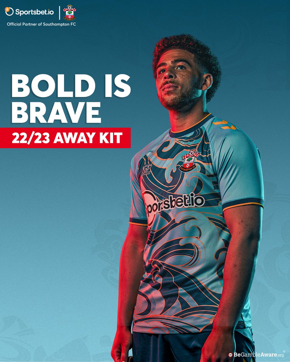 Sportsbetio's tweet photo. This kit will definitely grow on you 🔥

#CheAdams #SFC #Southampton #SaintsFC @SouthamptonFC https://t.co/2WE5t9QEnC