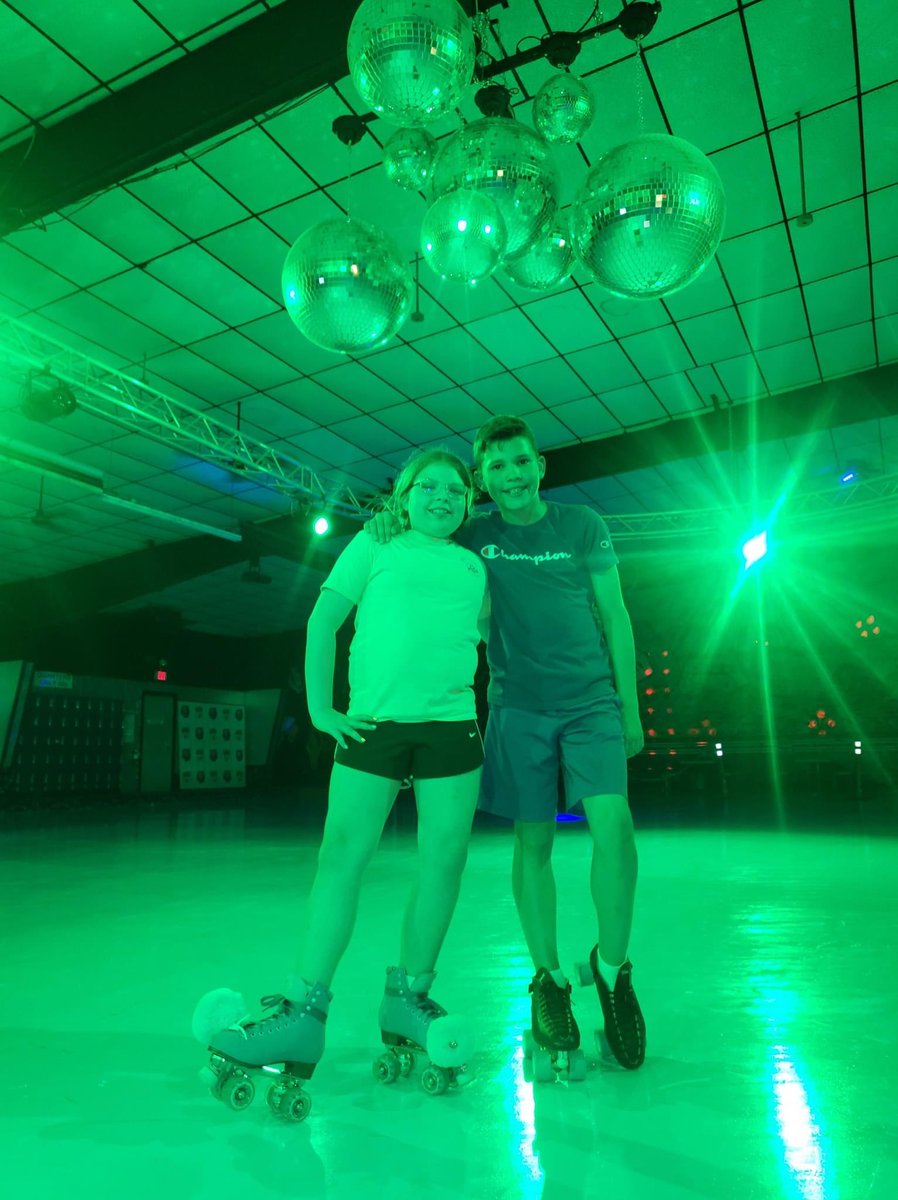 RollerCave's tweet photo. Happy Independence Day everyone!!! Check out these super skaters!!! The rink is closed but we just put our outdoor wheels on  and we are ready for the Lawrence 4th of July Parade!  Hope to see everyone there! https://t.co/YZ7Ulr7IGp