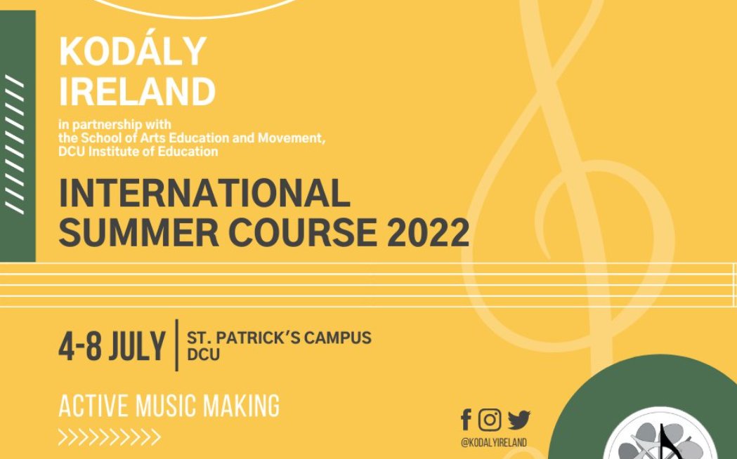 Regina Murphy, PhD (@rmurphyphd) on Twitter photo Of all the gigs in this old town...wonderful to welcome <a href="/KodalyIreland/">Kodály Ireland</a> Summer Course to #StPatricksCampusDCU <a href="/SchoolAEM/">School AEM</a> <a href="/DCU_IoE/">DCU Institute of Education</a> <a href="/DCU/">Dublin City University</a> building on a very vibrant 40-yr tradition that has been so transformative for #musiced over time🎶🇮🇪🇭🇺 @celineleongg <a href="/LauraSheils/">Laura Sheils</a> #LoveChoral Of all the gigs in this old town...wonderful to welcome <a href="/KodalyIreland/">Kodály Ireland</a> Summer Course to #StPatricksCampusDCU <a href="/SchoolAEM/">School AEM</a> <a href="/DCU_IoE/">DCU Institute of Education</a> <a href="/DCU/">Dublin City University</a> building on a very vibrant 40-yr tradition that has been so transformative for #musiced over time🎶🇮🇪🇭🇺 @celineleongg <a href="/LauraSheils/">Laura Sheils</a> #LoveChoral