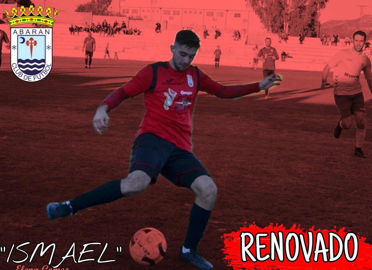 /𝙍𝙀𝙉𝙊𝙑𝘼𝘾𝙄𝙊́𝙉/ Ismael, renueva otro año más con el Abarán C.F.
El jugador de Abarán vestirá la camiseta del equipo de su pueblo por cuarto año.
🔴⚫#VamosAbarán