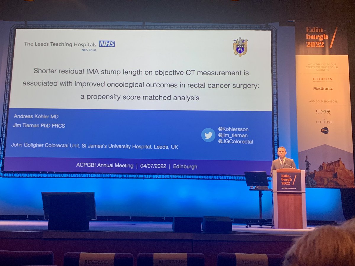 Fellow @kohlersson presenting in the @BJSurgery ‘Six of the Best’ prize session #ACPGBI2022 @ACPGBI @jim_tiernan @inselgruppe