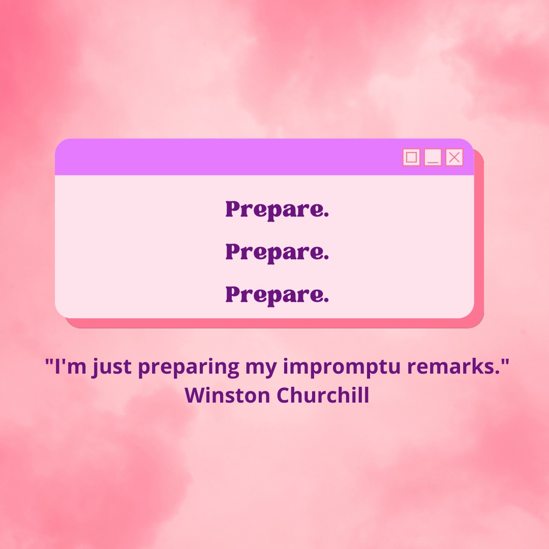 “𝐈’𝐦 𝐣𝐮𝐬𝐭 𝐩𝐫𝐞𝐩𝐚𝐫𝐢𝐧𝐠 𝐦𝐲 𝐢𝐦𝐩𝐫𝐨𝐦𝐩𝐭𝐮 𝐫𝐞𝐦𝐚𝐫𝐤𝐬” -𝐖𝐢𝐧𝐬𝐭𝐨𝐧 𝐂𝐡𝐮𝐫𝐜𝐡𝐢𝐥𝐥

Most of us aren’t expert “preparers.”bAs it takes a special will to fully prepare every time. But, those who do, really stand out. Preparation prevents-Poor Performance.