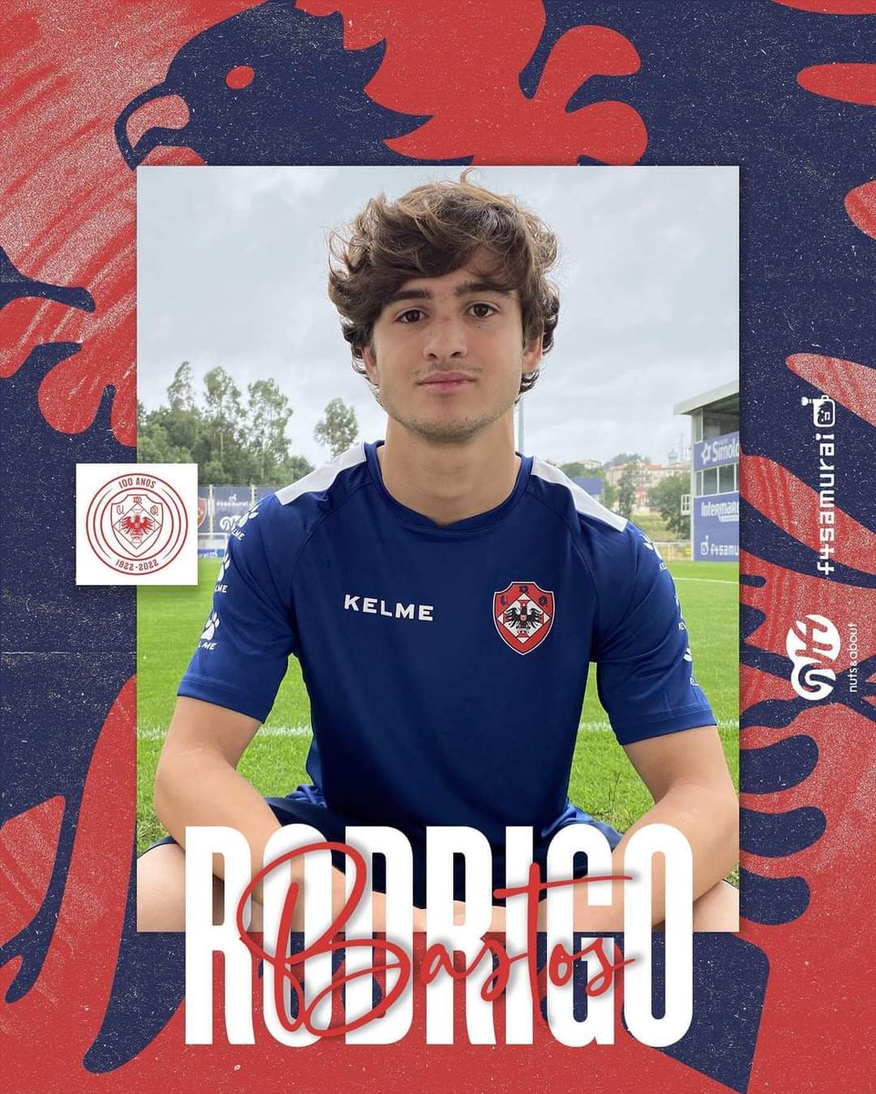 OFICIAL | Rodrigo Bastos, jovem de 16 anos, promovido à equipa principal da UD Oliveirense.