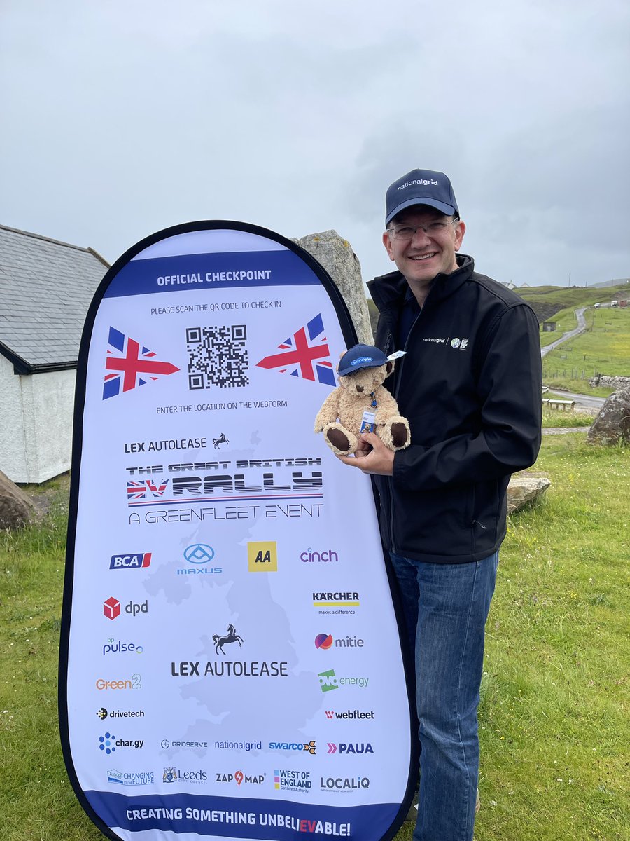 bartlettsboy's tweet image. @GBEVRally checkpoint no.1 #evcharging #greenergrid #evrally #collaboration #netzero #griddles @BBCRadioScot @nationalgriduk