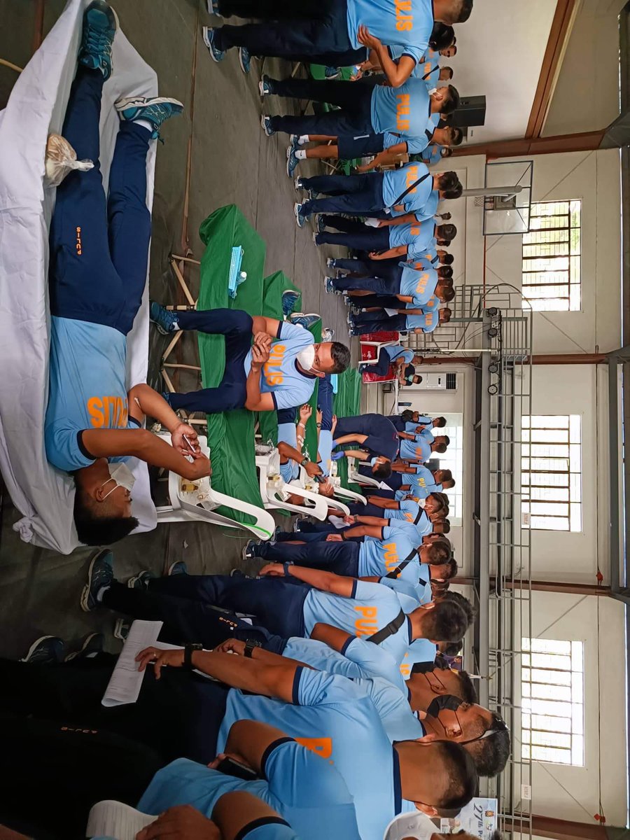 angeles_force's tweet photo. 27th Police Community Relations (PCR) Month 2022 

personnel of this Unit, under the supervision PLTCOL JOHN L CLARK, Force Commander, participated in the Blood Letting Activity at Makatao Activity Hall, Camp Captain Julian Olivas, City of San Fernando Pampanga. https://t.co/HZasj46lJ2