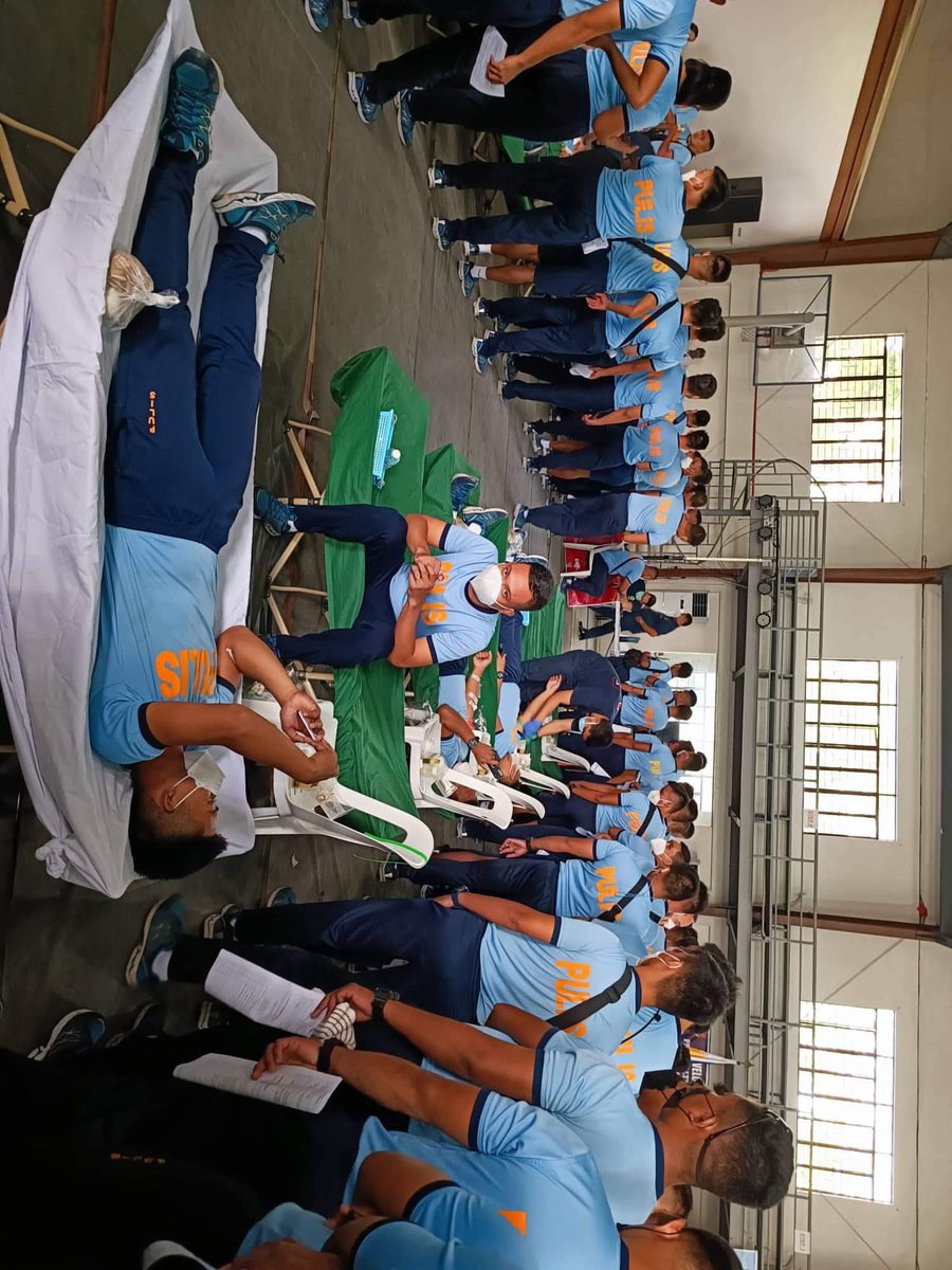 angeles_force's tweet photo. 27th Police Community Relations (PCR) Month 2022 

personnel of this Unit, under the supervision PLTCOL JOHN L CLARK, Force Commander, participated in the Blood Letting Activity at Makatao Activity Hall, Camp Captain Julian Olivas, City of San Fernando Pampanga. https://t.co/HZasj46lJ2