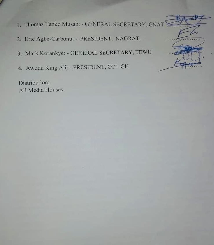Ghana National Association of Teachers tweet media