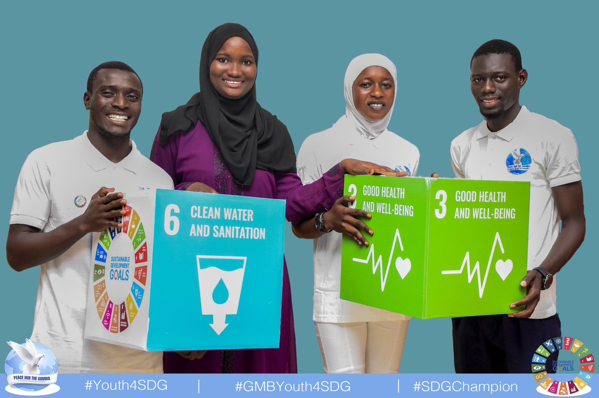 Introducing Team Gambia College—working on #SDGs 3️⃣ & 6️⃣

Their project aims at providing an innovative, localized waste management strategy.

Watch out as the students take action in solving one of the challenges communities faced—waste management.

#SDGChampion
#GMBYouth4SDGs