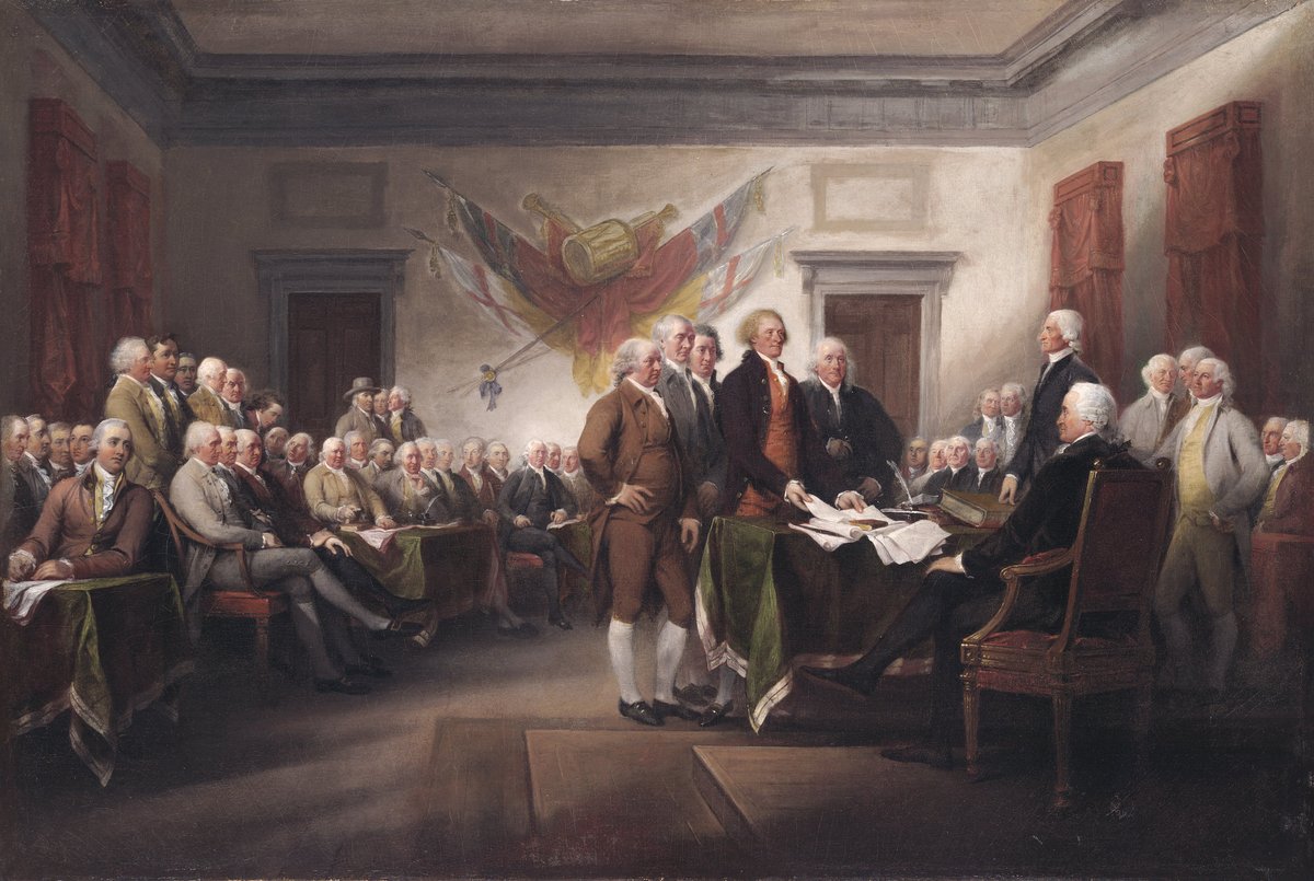 ShootingIllustr's tweet photo. "(Independence Day) ought to be solemnized with Pomp and Parade, with Shews, Games, Sports, Guns, Bells, Bonfires and Illuminations from one End of this Continent to the other from this Time forward forever more."
- John Adams, 1776 https://t.co/joaRqbhLLE