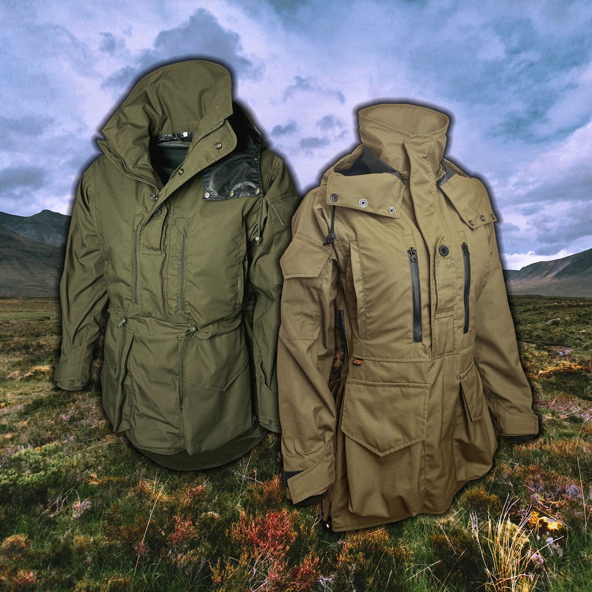 The ultimate smock that you need in your coat collection 😉 THE VENATOR SMOCK! 
#wilderness #nature #wildlife #hunting #adventure #outdoors #hunter #waterproofsmock #mountains #fortisclothing #explore #forest #wild #fortis #bushcraft #outdoor #landscape #naturelovers