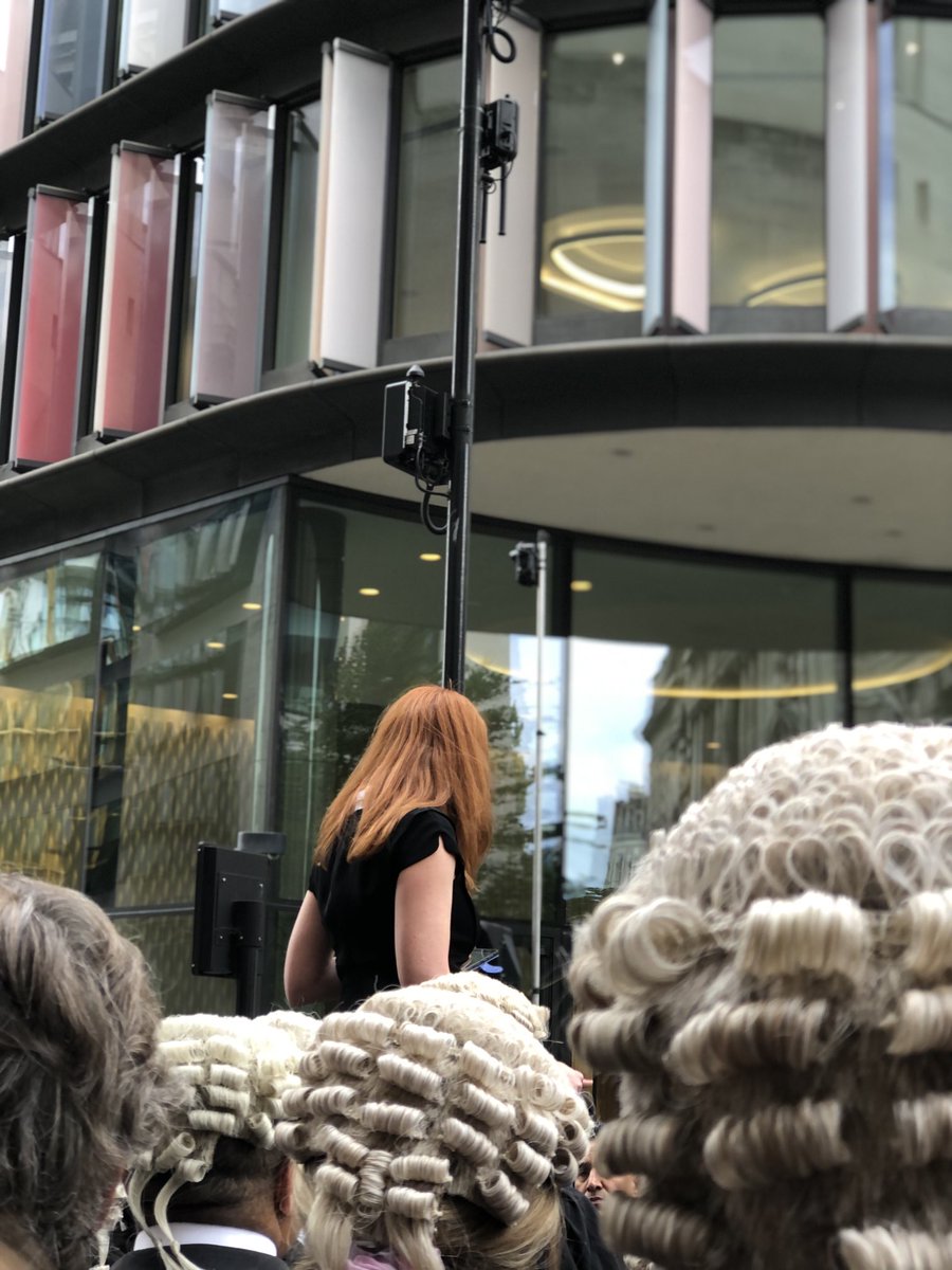 Proud of my friend and colleague, Lucie Wibberley. 💯💫We are striking for the Junior Bar and for the women we were when we started and for those coming afterwards. Do Right, Fear No-One🙏🏼