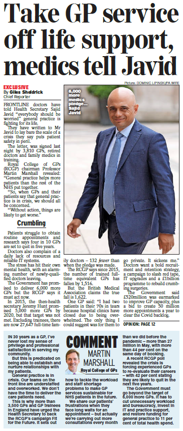 Royal College of General Practitioners tweet media