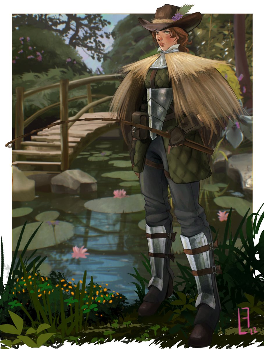 SapphireCrypt's tweet photo. Some character and background practice ! 

#characterdesign #characterart #visdevart #backgroundart #conceptart #fantasyart #digitalart #ArtistOnTwitter #digitalpainting https://t.co/CN1H43CAc0