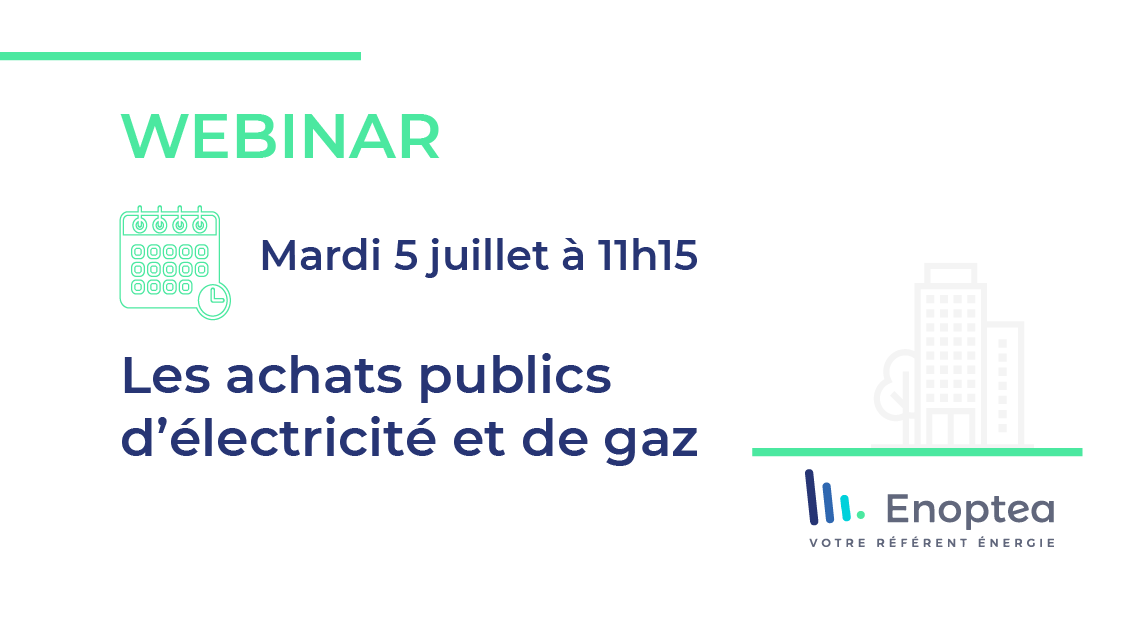 EPSA_TI's tweet photo. Découvrez le Webinar d'@Enoptea sur les achats publics d'électricité et de gaz !
📆 RDV le mardi 5 juillet à 11h15 ! 
Inscription gratuite, ici 👉 https://t.co/Iz5GGjP25O https://t.co/7cqssaau9p