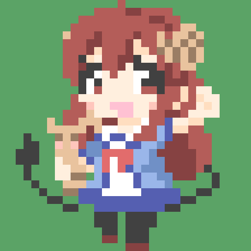 「仲良しで素敵な二人です。
#まちカドまぞく 」|ネコ好きの人のイラスト