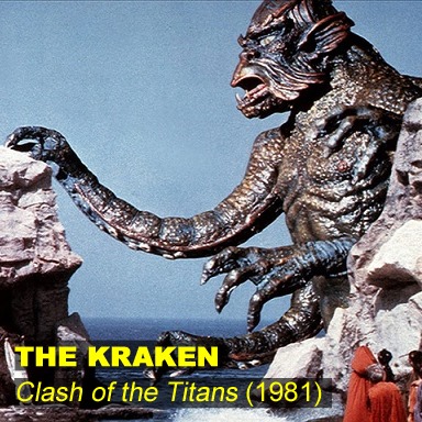 Ray Harryhausen on X: The mighty Kraken, from 'Clash of the Titans'  (1981). Released on this week 41 years ago- which is your favourite  creature from the film? A full sized, four