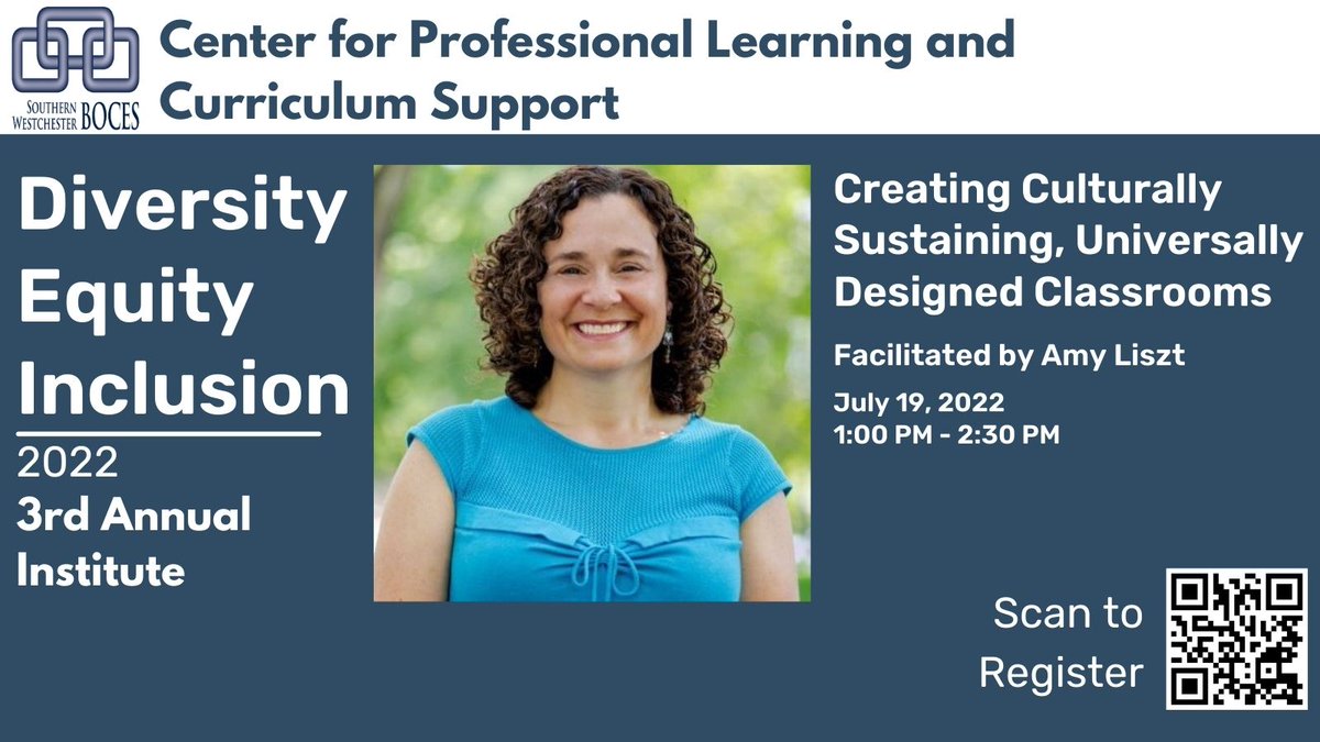 swbocesplcs's tweet photo. Join Us for our 3rd Annual DEI Institute! Click here to register: https://t.co/SDc5t3nkvO
#swbocespd #summerinstitute #DEI https://t.co/mwbB4c1zVM