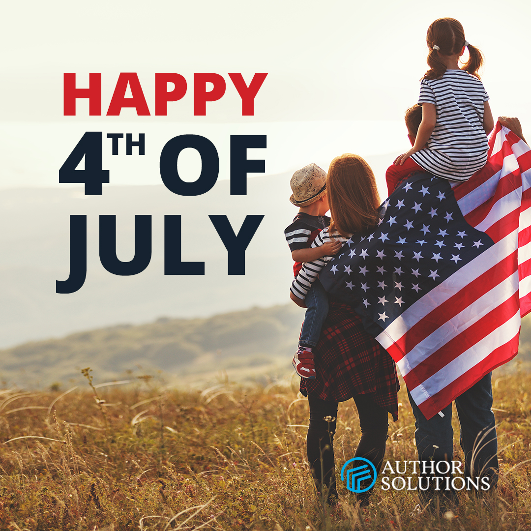 authorsolutions's tweet photo. Happy 4th of July to our U.S. authors!
Home of the free, because of the brave.
#IndependenceDay #FourthofJuly #freedom #independence #USA #AuthorSolutions https://t.co/g9qupqf6Gh