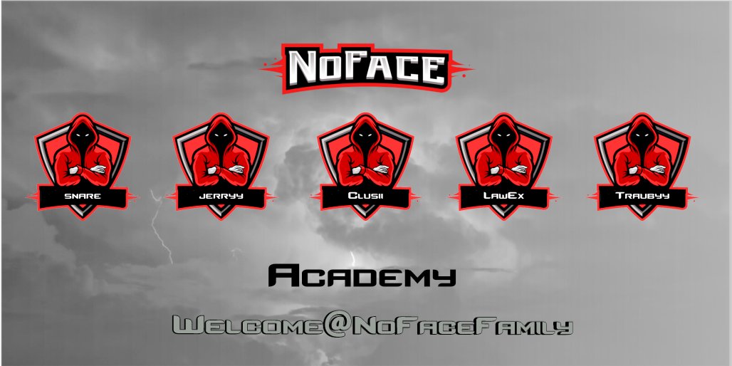 NoFaceGaming_DE's tweet photo. Wir freuen uns nun offiziell unser neues Academy bekannt geben zu können. 😍
Endlich den letzten Spieler gefunden und voller Kampfgeist, geht es für die Jungs in die Div. 4 der #ESLMby99DMG. 🥳

Flo „snare“ H.
Jeremy „jerryy“ P.
Maik „Clusii“ H.
Eric „LawEx“ S.
Marek „Traubyy“ W. https://t.co/8XNlhiZzDw