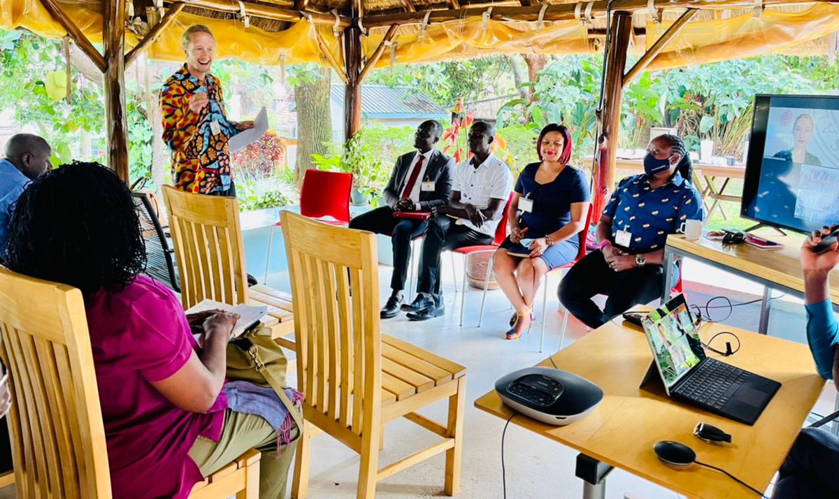 SwedeninUG's tweet photo. 10 years after the first Kampala Pride, how can key stakeholders support the LGBT+ communities in Uganda? And how can things improve? That was the main topic for a round table discussion at the Embassy today. A big βthank youβ to our partners & everyone joining the conversation! https://t.co/yJBObysbwj