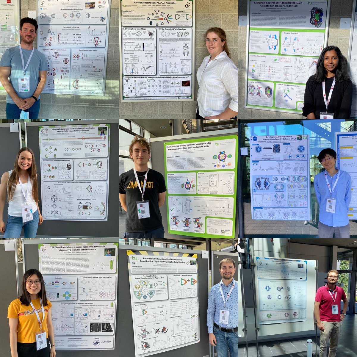 Clever army is ready for #suprachem2022! We have not less than 9 posters and the group is really excited to share our works in person again. Come by poster 6, 27, 31, 42, 93, 99, 103, 107 and 146 to have a lot of fun and a lovely chat about science.  #chemtwitter