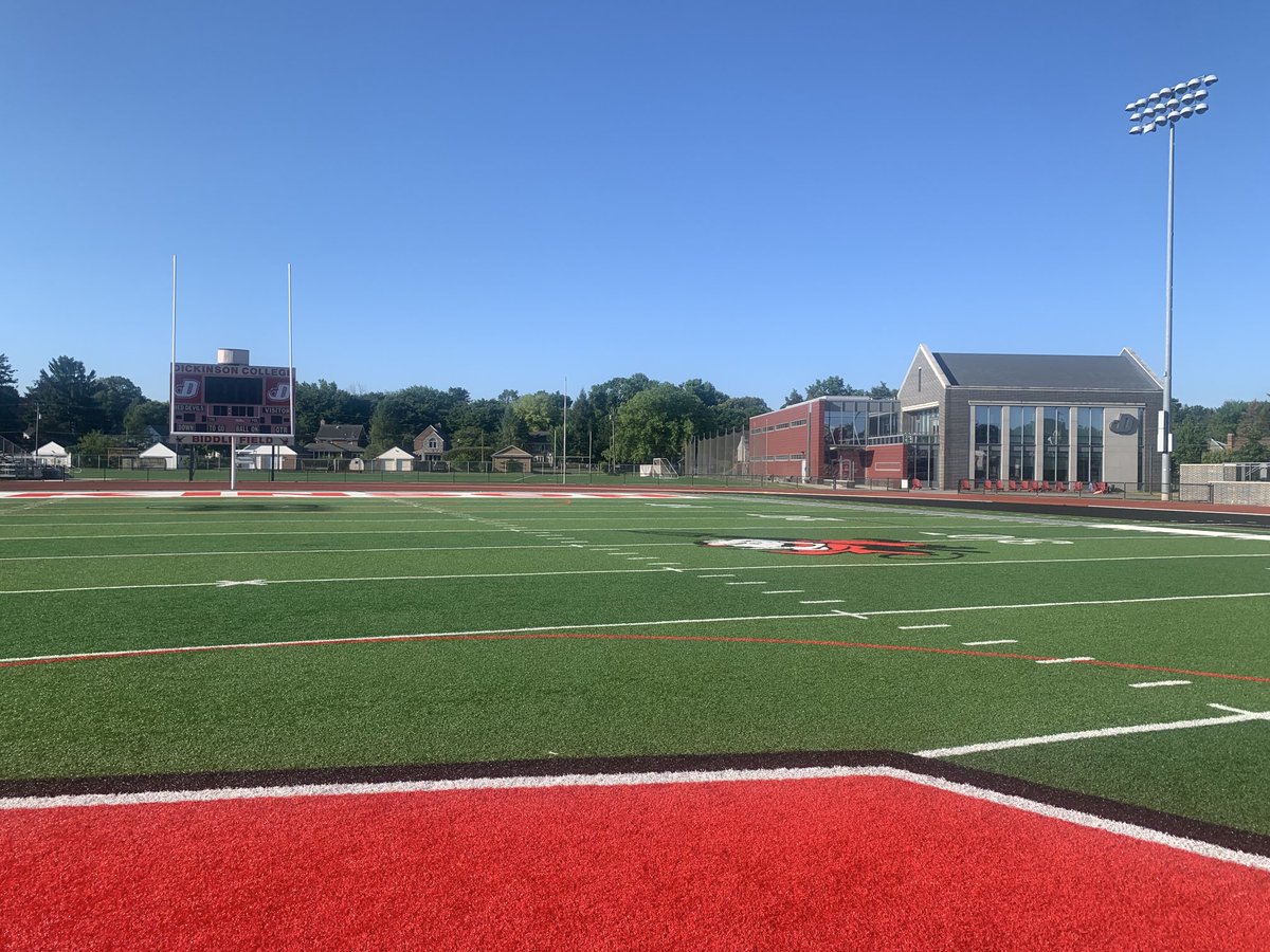 dsonlaxcoach's tweet photo. It’s a glorious July 4th ⁦@DickinsonCol⁩ #BiddleField misses all the ⁦@DsonRedDevils⁩ ⁦prepare this summer and come back better! https://t.co/u9as4hSl94