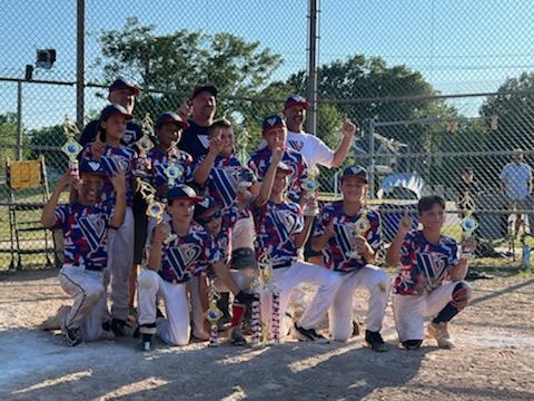 BillBregant's tweet photo. IVL 10u! Bay Village Tournament champions!! Great way to finish the season!! @BradKlingbeil @IVLBaseball @MrASnook https://t.co/OwKZ32PLo5