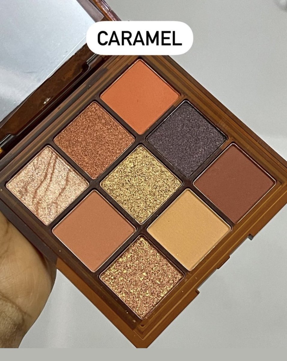 theathenaeffect's tweet photo. The BROWN series.

Everbeauty 9 pan palette CARAMEL

🤎 Small enough to fit in your purse. 
🤎 Amazing transition colours.
🤎 Matte and shimmer pans. 
🤎 Absolutely yummy.

🏷 2000 NGR
Instagram https://t.co/u2wn1INEJI
WhatsApp 0807529024
@_DammyB_ https://t.co/EDd1ozcFJS