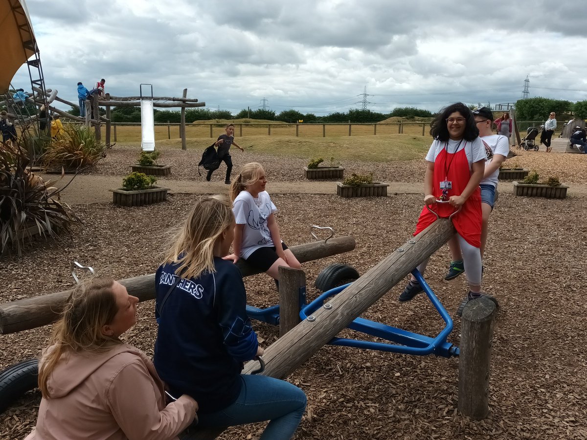 GrangeInclusion's tweet photo. Playground time! #seesaw #grangersontour #yorkshirewildlifepark https://t.co/WAICJjny8L