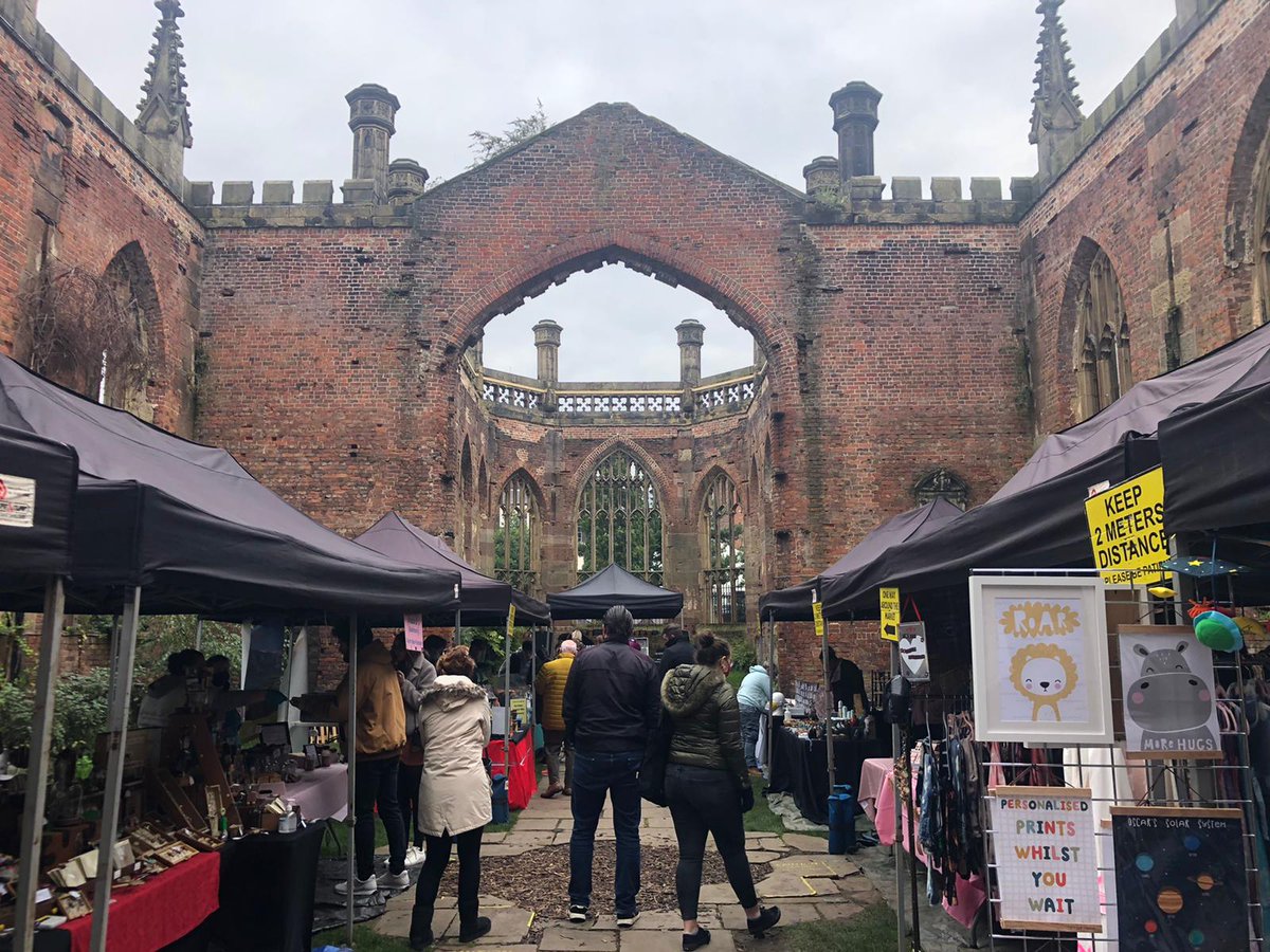 This time next Sunday on the 17th Makers Market is once again coming to Bombed Out Church 😄

Join us for an abundance of the North West's finest makers, bakers and creators. Expect an array of art craft, food, drink, coffee and music 🌞🍻🥪🎨

more info: slboc.com/whats-on