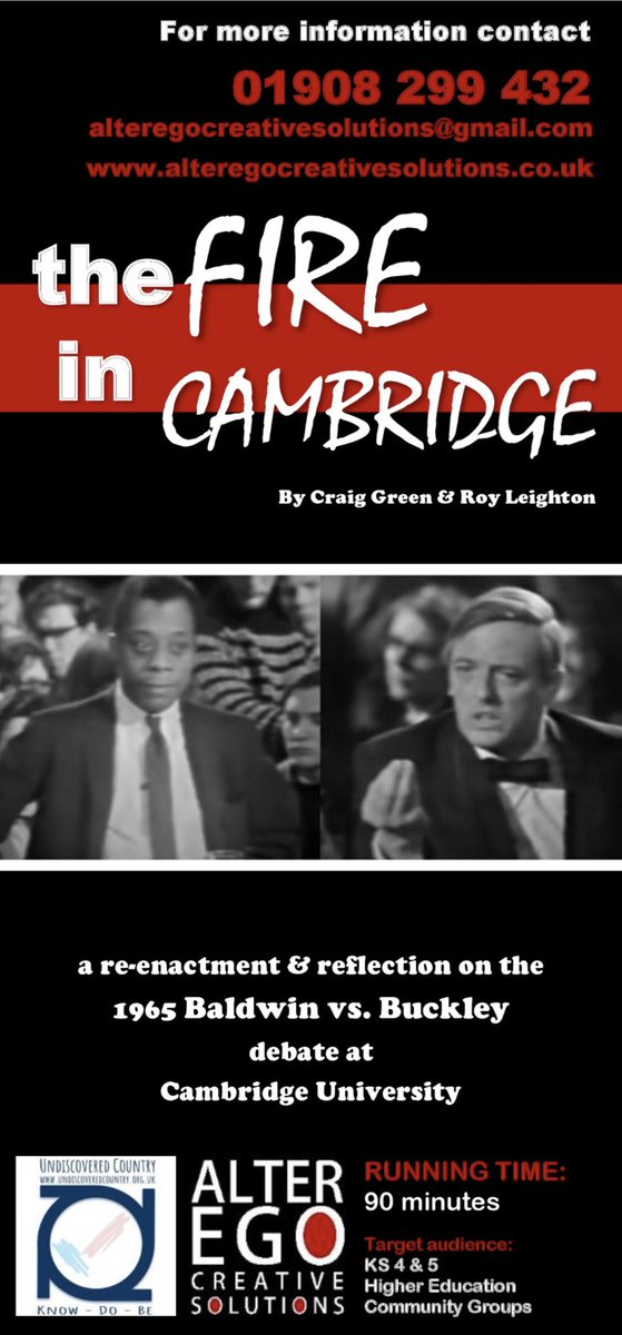 In preparation for our KS4+ #PositivePeace schools tour Oct/Nov 2022 in partnership with @AlterEgoCS there'll be a reenactment and public debate next week @UniNorthants on the 12th and @cambridgeunion on 13th It's free. For more information: undiscoveredcountry.org.uk/current-events @cperguk