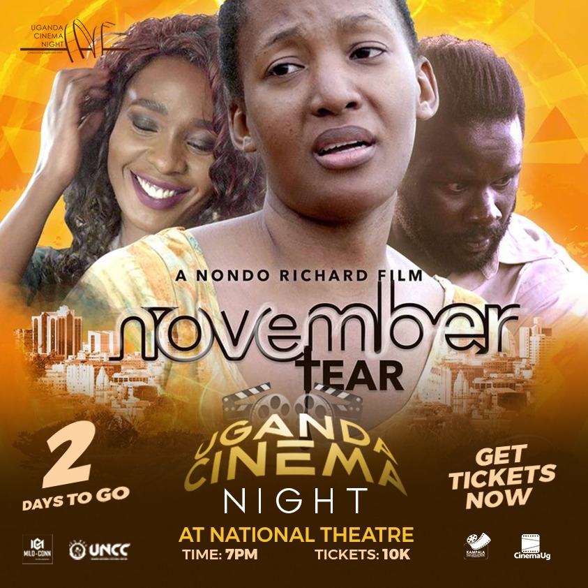 RealDjLennon1's tweet photo. 2 days to go grab your ticket today and come experience the launch of #UgandaCinemaNight at National Theatre. At 10K.

Book with the #CinemaUg App to get free soda and popcorn. @cinemaugapp 
👉https://t.co/0TPOsCcfqi https://t.co/hlV73EH287