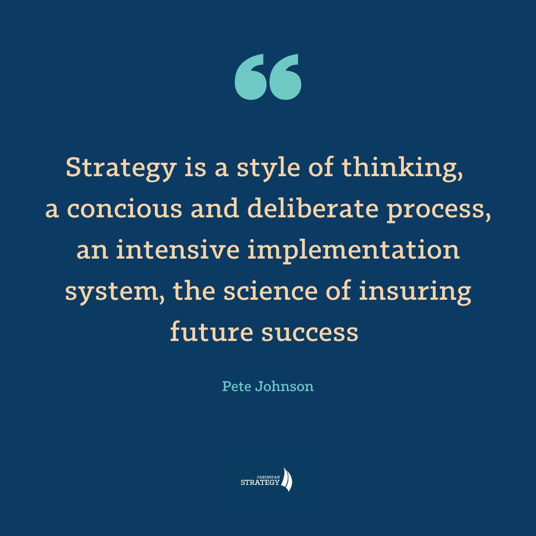 CaribStrat's tweet photo. #MondayMotivation 

Successful strategy starts with strategic thinking and is supported by a deliberate process of choosing and focused execution.

Contact us for assistance with your strategy execution - info@caribbeanstrategy.com 

#rethinkingstrategy https://t.co/noQfx8Eea8