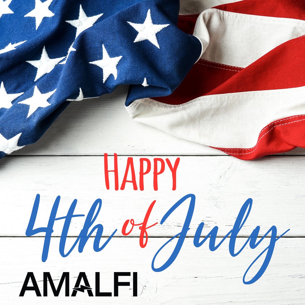 From all of us at Amalfi Bikes, we wish you a happy 4th of July. Take a bike ride with your family today, and enjoy the time with your family.