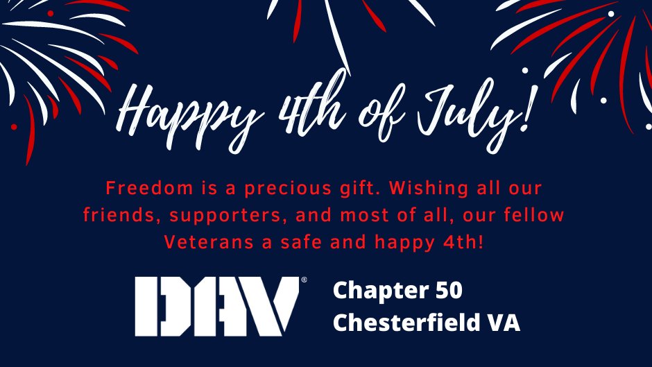 DAV Chapter 50, Chesterfield, Virginia (@davchapter50va) on Twitter photo 