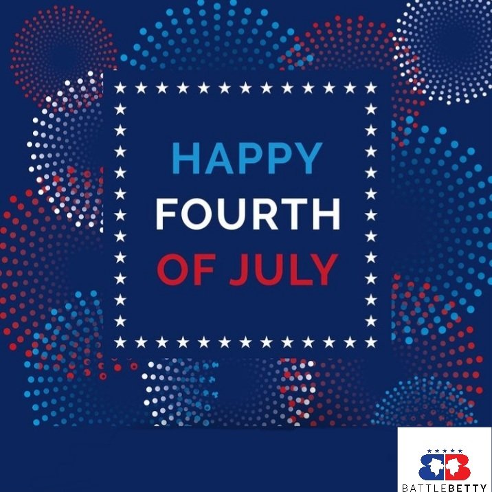 BattleBettyFdn's tweet photo. Be safe, be smart. 

For some today is a day full of celebration and family yet for many veterans today's festivities can be a challenge. So have a safety plan (for crowds, for fireworks, if feeling overwhelmed), utilize support, and enjoy at your capacity. https://t.co/mssmdQrGI5