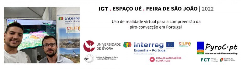 ICT60634910's tweet photo. A realidade virtual na piro-convecção. Uma iniciativa dos projetos Pyroc-pt e CILIFO do ICT https://t.co/suTZcQa0gG

#icterra #incendiosforestales #incendio #incendios @CILIFO_UE @univdeevora https://t.co/telE4sI0tx