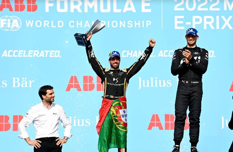 Another great showing by the DS team at this weekend’s Formula E race in Marrakesh saw us finish 2nd and 4th to maintain 2nd position in both the manufacturer and driver championships.

It promises to be an exciting season as we approach the London race at the end of July…