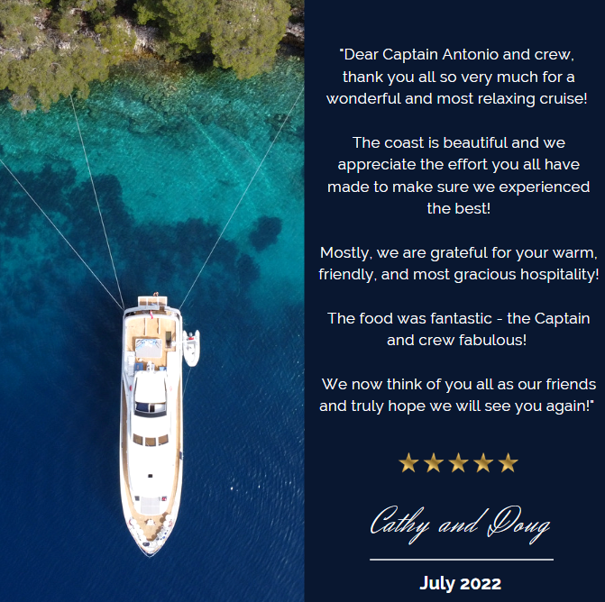 We are happy to say that our stunning Admiral 27 - M/Y Bora Bora had a great start of the charter season and performed the first charters superbly! 👌🔝
Swipe to see what our clients say about M/Y Bora Bora and the crew.✨
#borabora #luxuryyacht #yachtcharter #yachting #relax